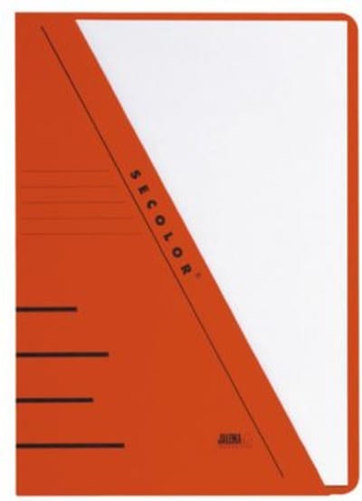 Secolor Insteekmap - pak 10 stuks - rood
