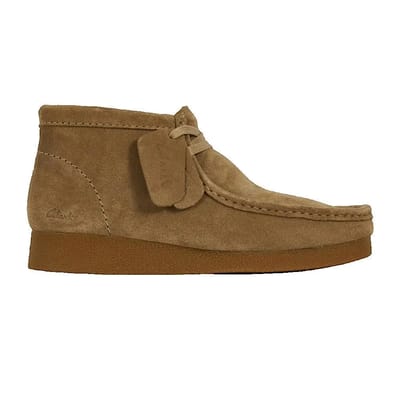 CLARKS WallabeeEVOBt Dames Veterschoenen - Suede - Bruin
