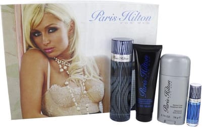 100 ml Eau De Toilette Spray + 90 ml Body Wash + 82 ml Deodorant Stick + .25 Mini EDT Spray