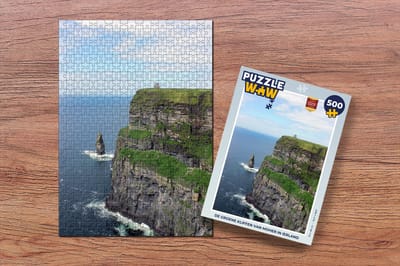 Puzzel De groene Kliffen van Moher in Ierland - Legpuzzel - Puzzel 500 stukjes