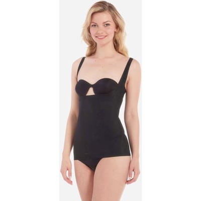 MAGIC - maat XL- Bodyfashion Maxi Sexy Wear Your Own Bra Topje Zwart Vrouwen