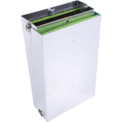 Goudpan Set met Opvouwbare Sluisbox, Aluminiumlegering Sluisbox voor Efficiënte Verzameling van Metalen in Rio, Stroom, Lichtgewicht & stevig white