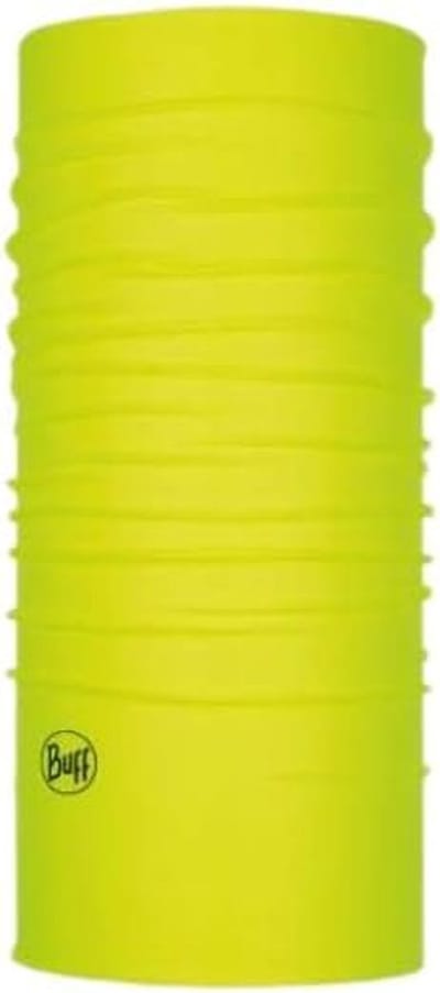 Multifunctioneel Sjaaltje - Halsdoek Hoofdband - Outdoor Activiteiten - UV Bescherming SPF50 - One Size - Neon Geel