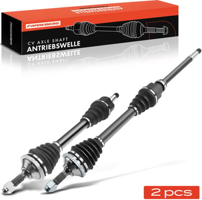Frankberg 2x Aandrijfas Vooras voor Peugeot 206 2E/K 2A/C