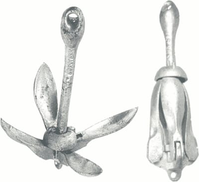 Seilflechter - Paraplu Anker - Thermisch Verzinkt - Maat: 6 kg