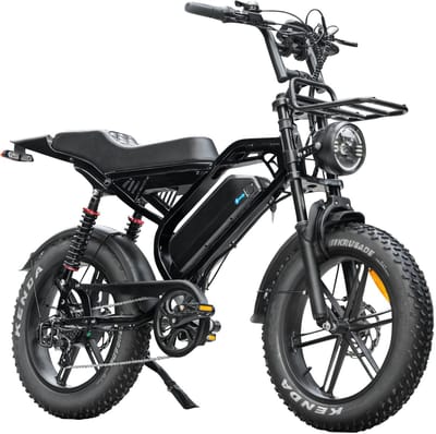 QmWheel S20 Pro – Fatbike – Zwart – Hydraulische Remmen