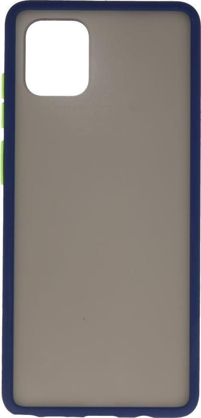 Hoesje Geschikt voor de Samsung Galaxy Note 10 Lite - Hard Case Backcover Telefoonhoesje - Blauw