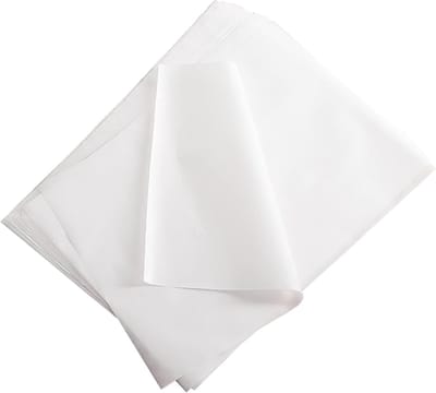 Verpakkingspapier voor Bakken - 500 Vellen Vetvrij Voedselverpakking voor Keuken, Kamperen en BBQ (35 x 25 cm)