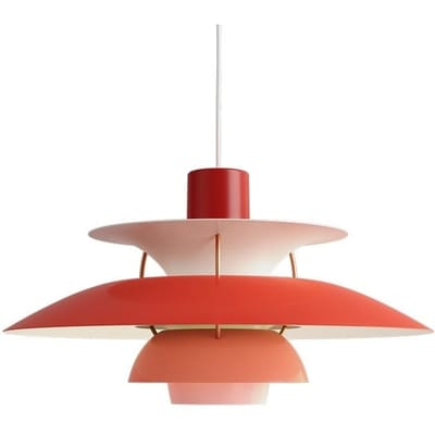 Louis Poulsen - PH 5 hanglamp - rood