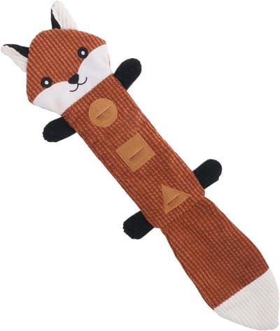 Honden Snuffelmat - Hondenpuzzel Speelgoed - Mentale Stimulatie - Verhoogt Tandhygiëne - 47x14x1 cm - Vos