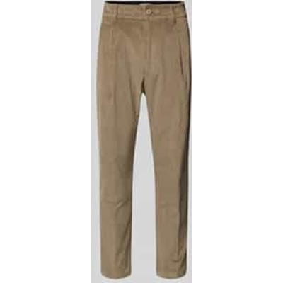 Ribcordbroek met Franse steekzakken