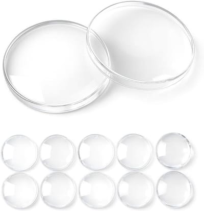 Deurstoppers - Wandbeschermers - Schade voorkomen - Zelfklevend en wasbaar - 40 mm diameter - Transparant