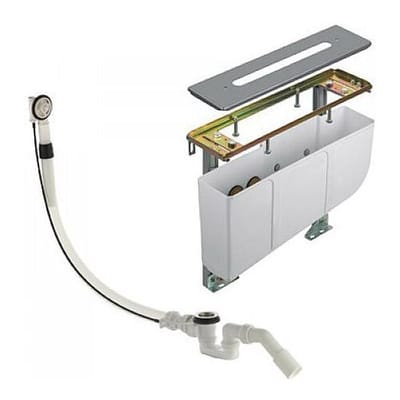 Keuco Inbouw-set voor 4-gats badmengkraan badrand, 51130000070