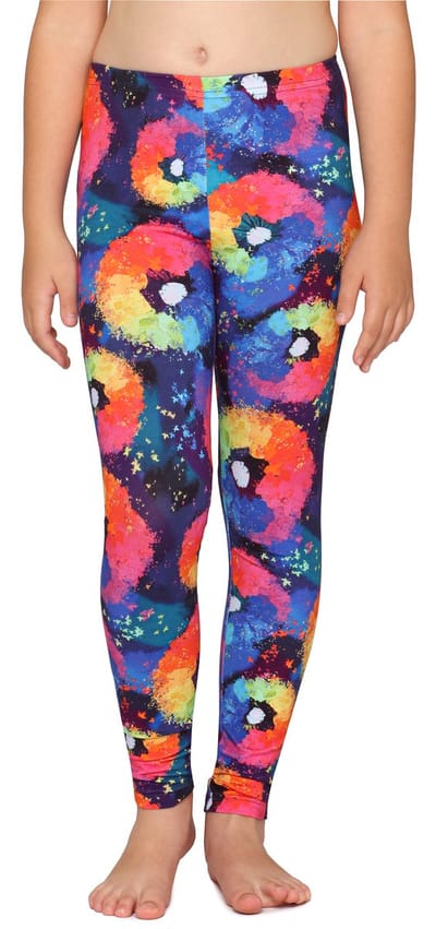 Merry Style Meisjes Lange Legging - van Katoenen - Vrijetijdsbroek - Sport - MS-MS10-337-LE-new - Löwenzahn - 110