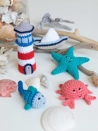1299-4 AMIGURUMI SET 4 - MARITIME 10x10GRM MINIBOLLEN
