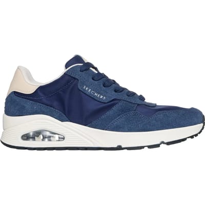 Skechers Heren Street UNO Vintage Dayz Sneakers 183053 NVY Blauw