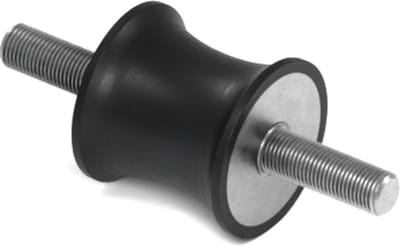 Rubbermagazijn - Tailledemper - Type A/F - 20/15x19mm - M6 - Set 10 stuks