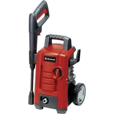 Einhell Elektrische Hogedrukreiniger TC-HP 130 - 1500 W - Max. 130 bar - 390 l/u - Incl. 5m hogedrukslang, pistool, lans, diverse sproeiers, borstel en schuimsproeier