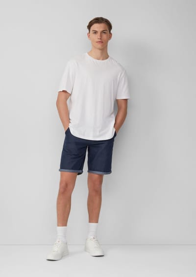 Korte chino met omslag QS