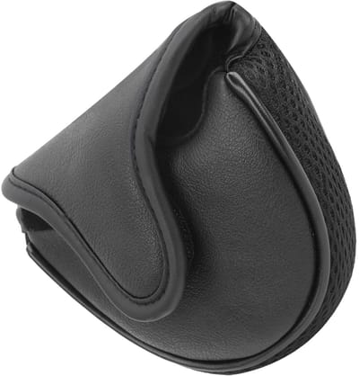 JHUBERS- Putter Headcover Lichtgewicht - Golf Puttercovers - PU-leer/Nylon Net - Pluche - Beschermhoes - 100% Gloednieuw - Golfputterhoes