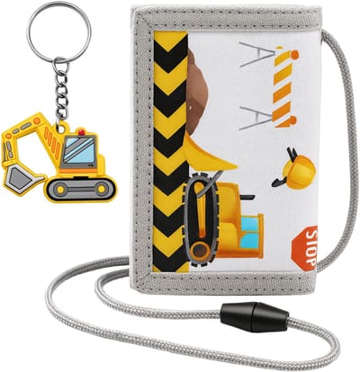 MTTProducts - Kinderportemonnee - Wallet voor meisjes - Ideaal voor op feestje - Vuilwitte kleur - Kinderen leren betalen - Handig en praktisch voor da...