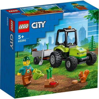 LEGO 60390 City Parktractor, Boerderij Speelgoed met Tractor en Dierenfiguren