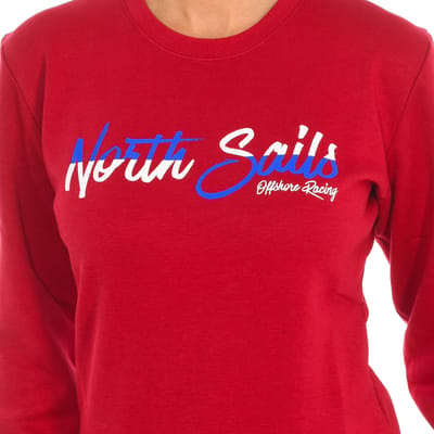 Sweater met lange mouwen en ronde hals 9024250 dames