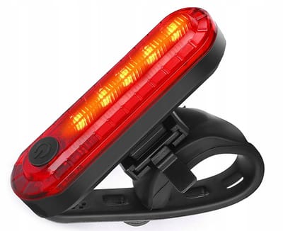 USB Oplaadbaar LED Achterlicht voor Fiets – Waterdicht, Helder Rood, Meerdere Lichtstanden