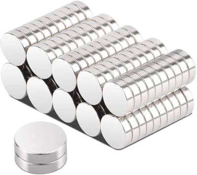 Krachtige Neodymium Magneten 8 x 2 mm - 100 Stuks Mini Rond voor Magnetische Borden, Koelkast en Creatieve Projecten