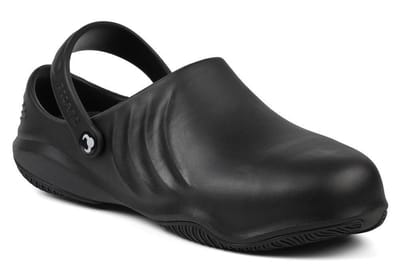 Suecos Magnus veiligheidsklompen maat 37 - zwart - stevige veiligheidsneus - ergonomische zool - anti slip - antistatisch - antibacterieel - waterdicht