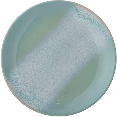 Bloomingville Bord aardewerk groen Safie 15cm