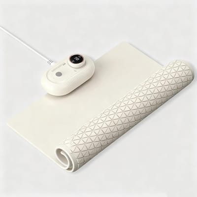 Voedselverwarmer - Verwarmingsplaat - Maaltijden Warm Houden - Instelbare Timer - 42x38 cm - Zwart
