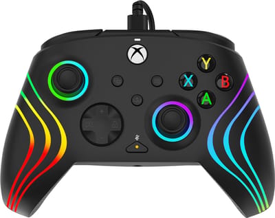 PDP Afterglow WAVE - Gaming Controller - RGB - Programeerbare Knoppen - Xbox Series X|S - Zwart
