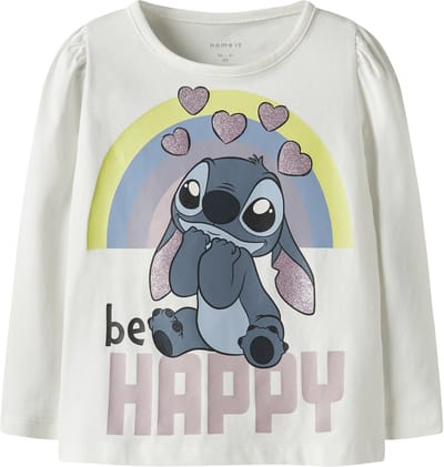 NAME IT - NMFDIANA STITCH LS TOP BOX NOOS WDI - Meisjes - Lange mouwen shirts