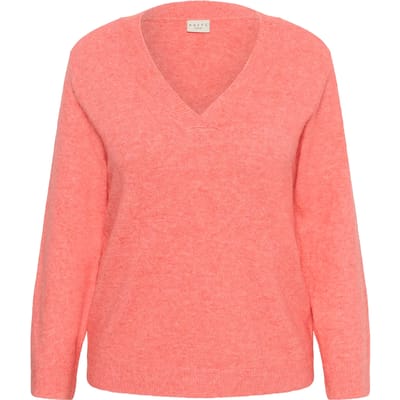 V-hals trui dames KAFFE Curve Cjilanda