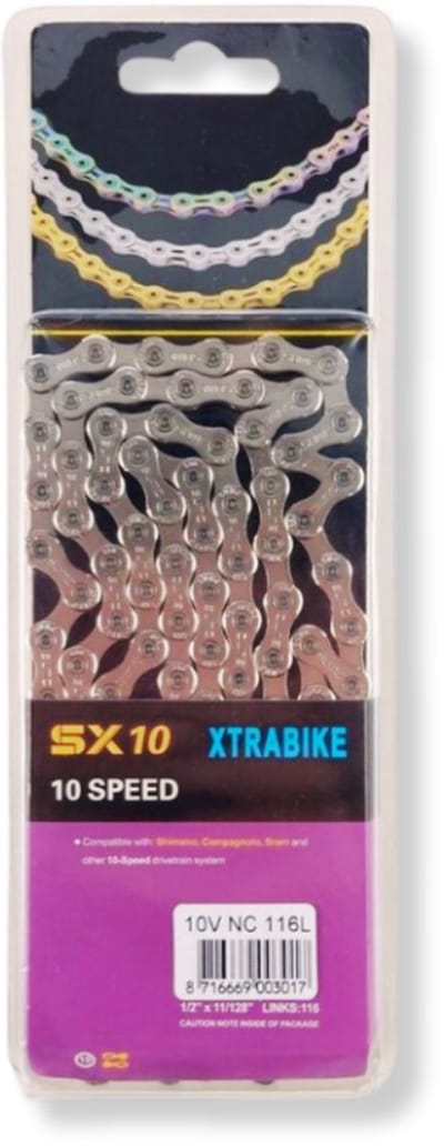 Xtrabike Ketting - Fietsketting - 10v NC 116l