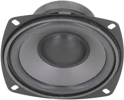 Allecto - Car Audio Woofer - Hoge Sensitiviteit - 5 Inch - Bass Speaker - Auto Geluidssysteem - Geschikt voor Auto - Zwart
