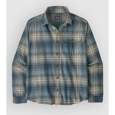 Patagonia LW Fjord Flannel Shirt blauw