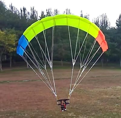 RC Paraglider - Stunt Vliegtuig - Hoge Vlucht - RTF Versie - 128cm Spanwijdte - One Color