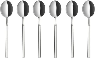 Bonna Dessertlepel - Grace - RVS - 17 cm - set van 6