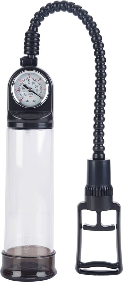 CalExotics - Master Gauge Penis Pump - Pumps Penis Transparant
