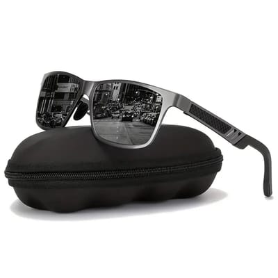 Zonnebril - Overzet zonnebril - Unisex -Decoratieve zonnebril - Outdoor Accessoires - Cadeau - Brillen - Grijs