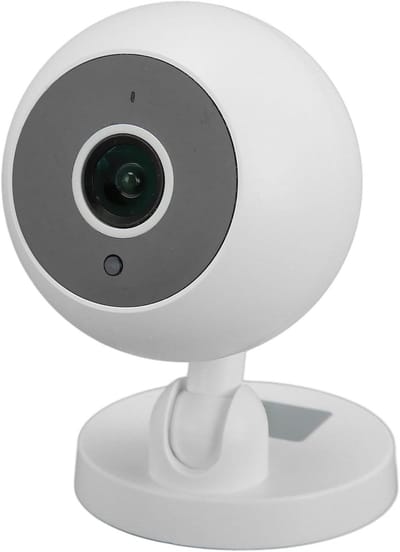 Beveiligingscamera Binnen - Wifi Camera - Huisbewaking - IR Nachtzicht - 1080p HD - Wit