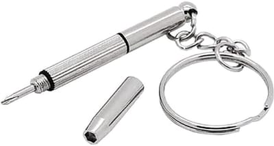 Multifunctionele 3-in-1 Lenzenvloeistof Schraubendreher met Sleutelhanger