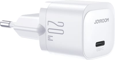 Joyroom 20W mini oplader - USB-C poort - Wit