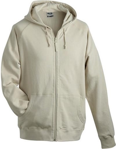 James and Nicholson Unisex Hooded Jacket (Steen)
