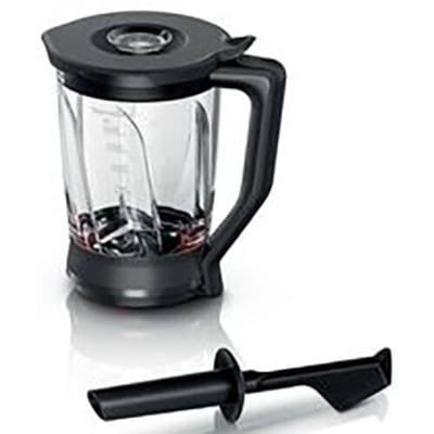 Bosch MUZ9MX2 Blender Zwart/Transparant