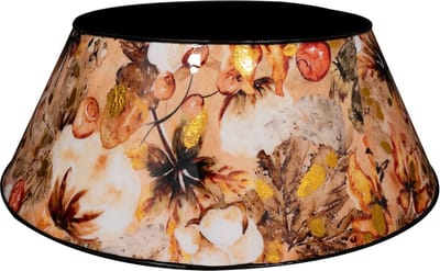 TS Collection - Kerstboomring Cotton cream - 67x26 - Metaal & Epoxy - Exclusieve woonitems voor binnen - Handgemaakt - Unieke print - Designed by Lammie