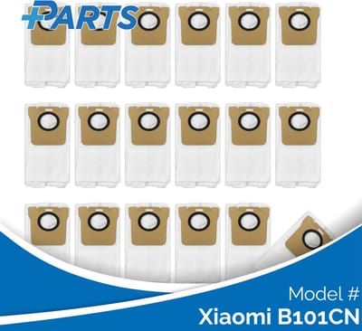 Xiaomi B101CN Stofzakken (18 Stuks, Plus.Parts® alternatief voor RDB3)