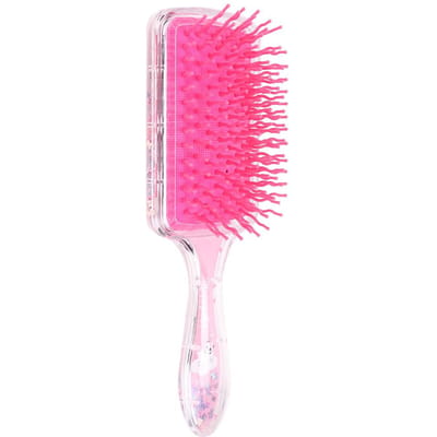 Cartoon Haar Kam Recht Krullend Luchtkussen Haarstyling Kam Haar Massage BorstelPanda pink